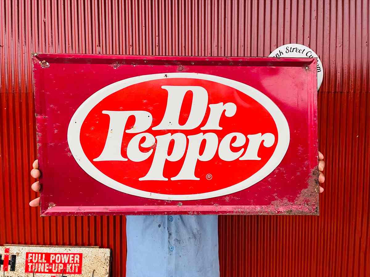 1960��s ������ơ��� Dr Pepper �ɥ������ڥåѡ� �᥿�� ����