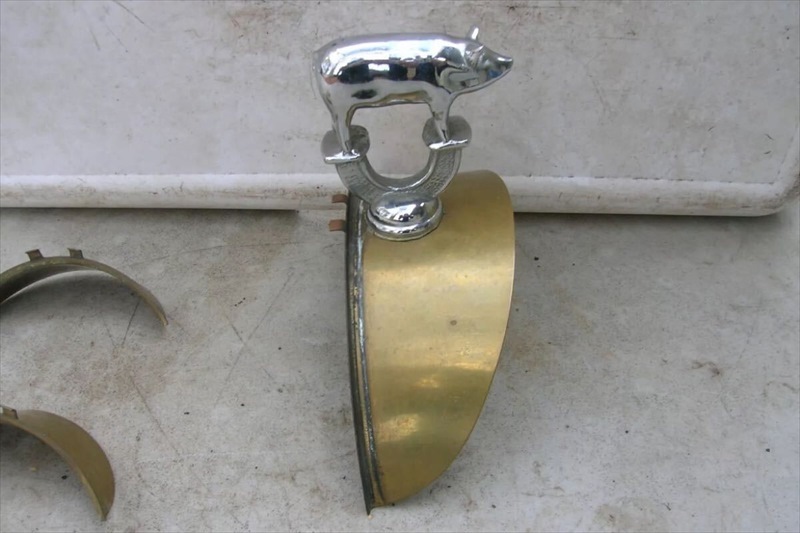 Vintage �ե��� �����ʥ��� �إåɥ饤�� �Х����� J27619