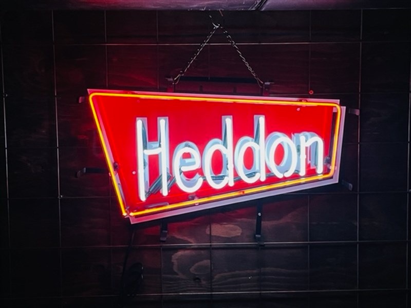 へドン Heddon ネオン 看板 オールドルアー ダイワ トップ道 | ネオン