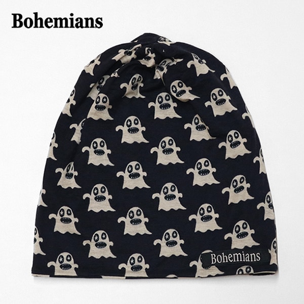 ボヘミアンズ/BOHEMIANS ボギースターワッチキャップ 帽子 オバケ BOGEY STAR WATCH CAP BH09 メンズ レディース【メール便可能】