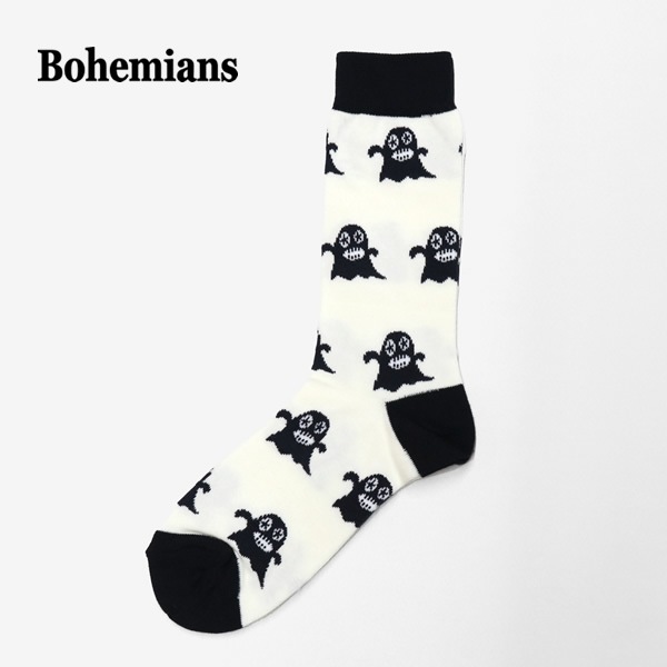 ボヘミアンズ/BOHEMIANS ボギーソックス 靴下 オバケ BOGEY SOCKS BSX-09 レディース メンズ【メール便可能】