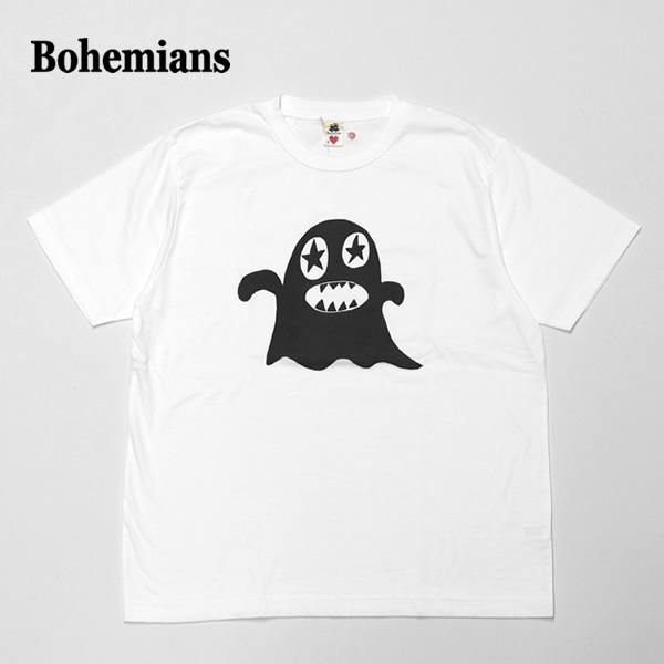 ボヘミアンズ/BOHEMIANS ボギー半袖Tシャツ オバケ BOGEY S/S TEE BT-4H メンズ レディース【1点のみメール便可能】