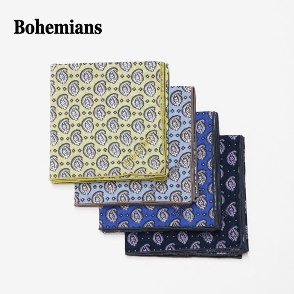ボヘミアンズ/BOHEMIANS ペイズリードットバンダナ PAISLEY DOTS BANDANA レディース メンズ【メール便可能】