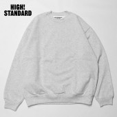 ハイスタンダード/HIGH! STANDARD 14ozクルーネックスウェットシャツ スウェットトレーナー 14oz CREW NECK SWEAT SHIRTS EMB 1001449 メンズ レディース