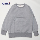 ユ―エムアイサンライズ/u.m.i sunrise 裏起毛丸首スウェット クルーネックスウェットトレーナー Y-0905 メンズ レディース|その他のブランド