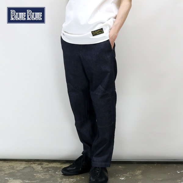 ブルーブルー Blue Blue コットンリネンライトデニムストリングワークパンツ 綿麻デニムイージーパンツ メンズ レディース 通販可能 広島市正規取扱店 J S Company