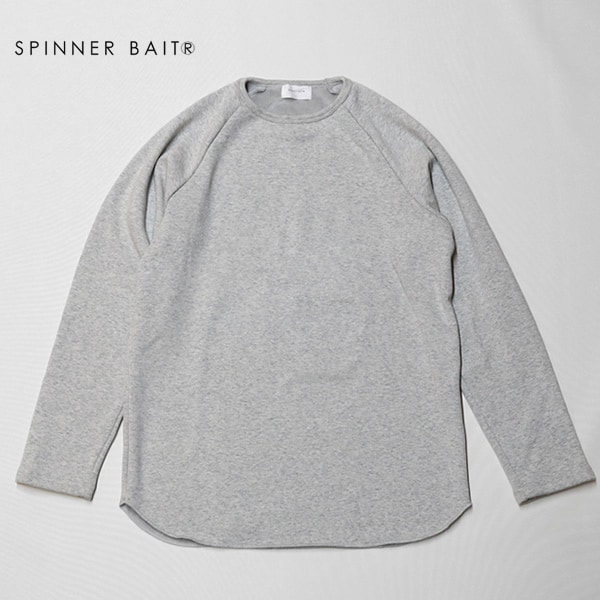 スピナーベイト/SPINNER BAIT ボンバーヒートラグランクルーネック 裏起毛ストレッチ スウェット 102BH メンズ レディース