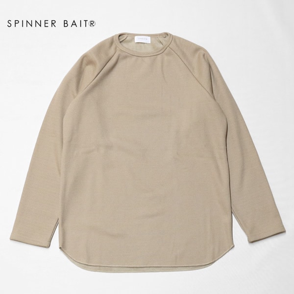 スピナーベイト/SPINNER BAIT サーマルボンバーラグランクルーネック 裏起毛ストレッチ サーマルスウェット 102TB メンズ レディース