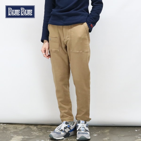 聖林公司 ベイカーパンツ オリーブ BLUEBLUE ハリウッドランチマーケット フリースライニングベイカーパンツ | 聖林公司 | ファッション通販