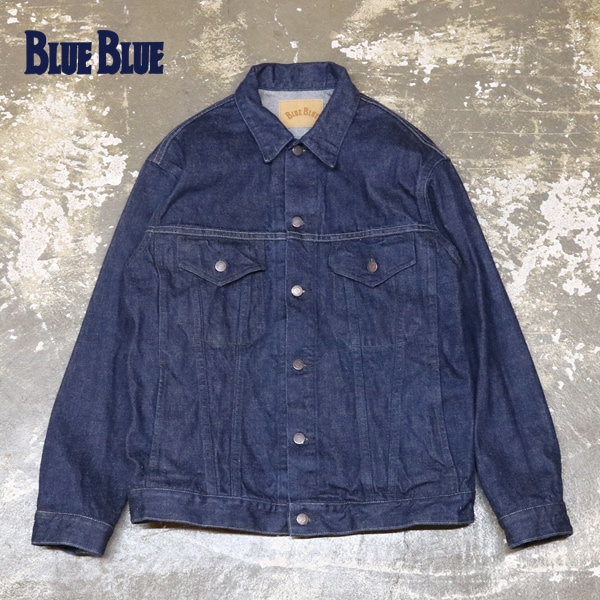 ブルーブルー/BLUE BLUE セルビッチデニム3RDタイプトラッカージャケット Gジャン 1004810 メンズ レディース