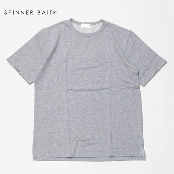 スピナーベイト/SPINNER BAIT ミニ裏毛クルーネックショートスリーブ 半袖Tシャツ 薄手スウェット 114MU メンズ レディース