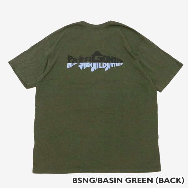 【30%OFF】パタゴニア/patagonia メンズワイルドウォーターラインポケットレスポンシビリティー 半袖Tシャツ ポケットTシャツ バックプリント M's WILD WATERLINE POCKET RESPONSIBILI-TEE 37549 メンズ レディース【正規品】