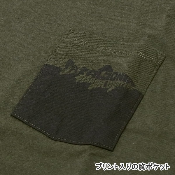 【30%OFF】パタゴニア/patagonia メンズワイルドウォーターラインポケットレスポンシビリティー 半袖Tシャツ ポケットTシャツ バックプリント M's WILD WATERLINE POCKET RESPONSIBILI-TEE 37549 メンズ レディース【正規品】