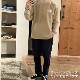 ハリウッドランチマーケット/HOLLYWOOD RANCH MARKET HRワッペン リサイクルストレッチフリースLSプルオーバー 長袖フリース ハリラン 1004760 メンズ レディース