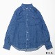 ボヘミアンズ/BOHEMIANS デニムボタンダウン長袖シャツ デニムシャツ カブトムシ DENIM BD L/S SHIRTS BS210 メンズ レディース