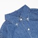 ボヘミアンズ/BOHEMIANS デニムボタンダウン長袖シャツ デニムシャツ カブトムシ DENIM BD L/S SHIRTS BS210 メンズ レディース