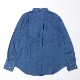 ボヘミアンズ/BOHEMIANS デニムボタンダウン長袖シャツ デニムシャツ カブトムシ DENIM BD L/S SHIRTS BS210 メンズ レディース