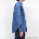 ボヘミアンズ/BOHEMIANS デニムボタンダウン長袖シャツ デニムシャツ カブトムシ DENIM BD L/S SHIRTS BS210 メンズ レディース