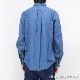 ボヘミアンズ/BOHEMIANS デニムボタンダウン長袖シャツ デニムシャツ カブトムシ DENIM BD L/S SHIRTS BS210 メンズ レディース