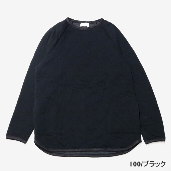 スピナーベイト/SPINNER BAIT ミリタリーキルトラグランプルオーバー コットンキルトロングスリーブ 1022MK メンズ レディース