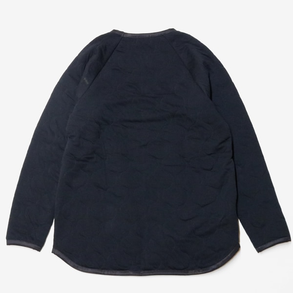 スピナーベイト/SPINNER BAIT ミリタリーキルトラグランプルオーバー コットンキルトロングスリーブ 1022MK メンズ レディース