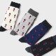 ボヘミアンズ/BOHEMIANS ラブ&ハットソックス クルーソックス 靴下 LOVE&HAT SOCKS BSX-11 レディース メンズ【メール便可能】