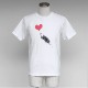 ボヘミアンズ/BOHEMIANS ビートルハート3半袖Tシャツ カブトムシ BEETLE HEART 3 S/S TEE BT-4H メンズ レディース【1点のみメール便可能】