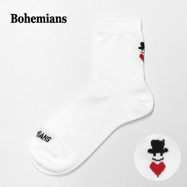 ボヘミアンズ/BOHEMIANS バックラブ&ハットソックス 靴下 BACK LOVE&HAT SOCKS BSX-22 レディース メンズ【メール便可能】