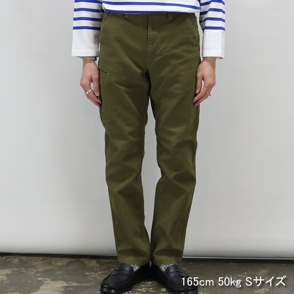 ブルーブルー/BLUE BLUE ストレッチオックス スリムロガーパンツ ストレッチパンツ 1004840 メンズ レディース