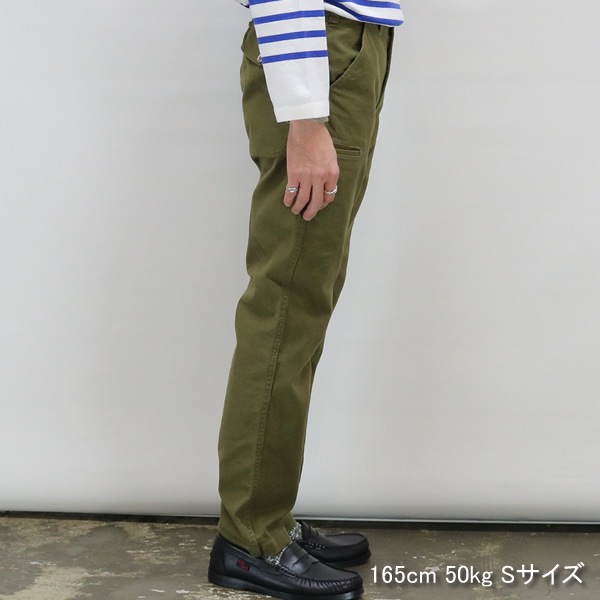 ブルーブルー/BLUE BLUE ストレッチオックス スリムロガーパンツ ストレッチパンツ 1004840 メンズ レディース