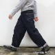 クランクプロジェクツ/CRANK PROJECTS デニムファットパンツ デニム極太ワイドパンツ FAT503D メンズ スピナーベイト/SPINNER BAIT