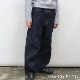 クランクプロジェクツ/CRANK PROJECTS デニムファットパンツ デニム極太ワイドパンツ FAT503D メンズ スピナーベイト/SPINNER BAIT
