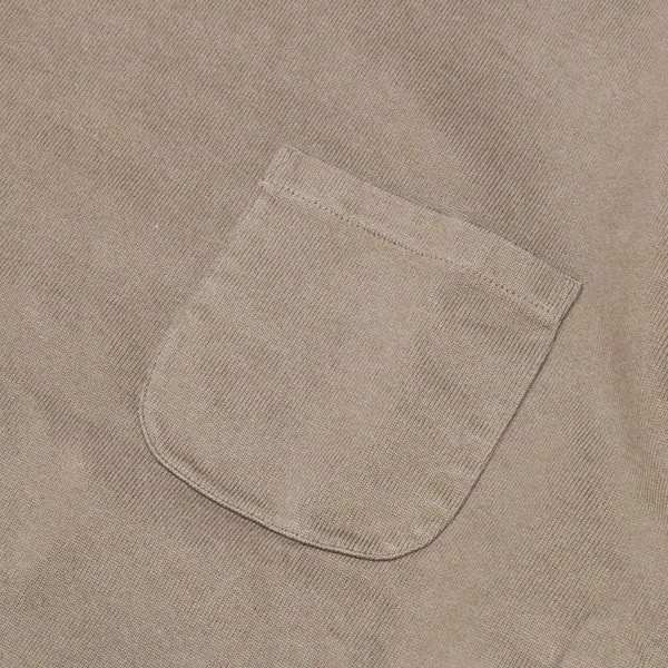 ブルーブルー/BLUE BLUE スーパーヘビー天竺クルーネックロングスリーブ 長袖Tシャツ 肉厚 ヘビーウェイト 1004854 メンズ レディース