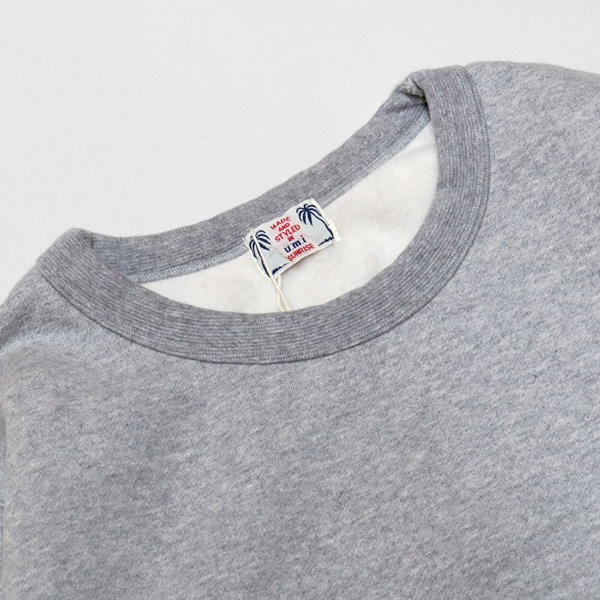 ユ―エムアイサンライズ/u.m.i sunrise 裏起毛丸首スウェット クルーネックスウェットトレーナー Y-0905 メンズ レディース