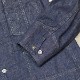ブルーブルー/BLUE BLUE セルビッチライトデニムラグランスリーブカバーオール デニムカバーオールジャケット 1004811 メンズ レディース
