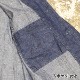 ブルーブルー/BLUE BLUE セルビッチライトデニムラグランスリーブカバーオール デニムカバーオールジャケット 1004811 メンズ レディース