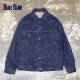 ブルーブルー/BLUE BLUE セルビッチデニム3RDタイプトラッカージャケット Gジャン 1004810 メンズ レディース