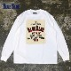ブルーブルー/BLUE BLUE KING OF BLUE ロングスリーブTシャツ 長袖Tシャツ ロンT 1004853 メンズ レディース【1点のみメール便可能】