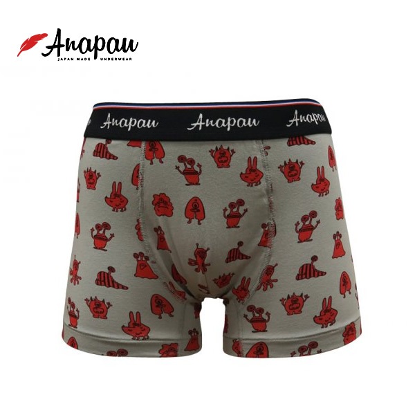 アナパウ/Anapau モンスターボクサーパンツ ボクサーブリーフ アンダーウェア メンズ下着 P-2101 メンズ【メール便可能】