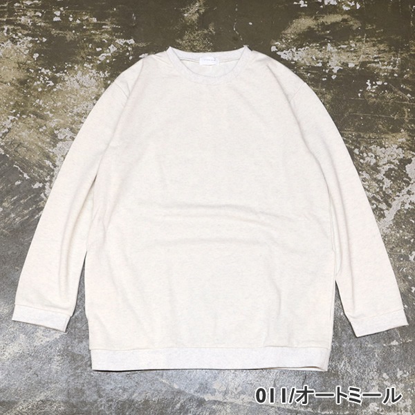 スピナーベイト/SPINNER BAIT ミニ裏毛リブクルーネックロングスリーブ 長袖Tシャツ 薄手スウェット 123MU メンズ レディース