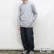 スピナーベイト/SPINNER BAIT ミニ裏毛リブクルーネックロングスリーブ 長袖Tシャツ 薄手スウェット 123MU メンズ レディース