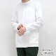 スピナーベイト/SPINNER BAIT ミニ裏毛リブクルーネックロングスリーブ 長袖Tシャツ 薄手スウェット 123MU メンズ レディース