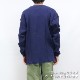 ブルーブルー×サウザンマニュファクチャリングカンパニー/BLUE BLUE×SOUTHERN MFG CO. PROPERTY67 ステンシルプリント ワッフルサーマルLS 長袖Tシャツ 1006340 メンズ レディース