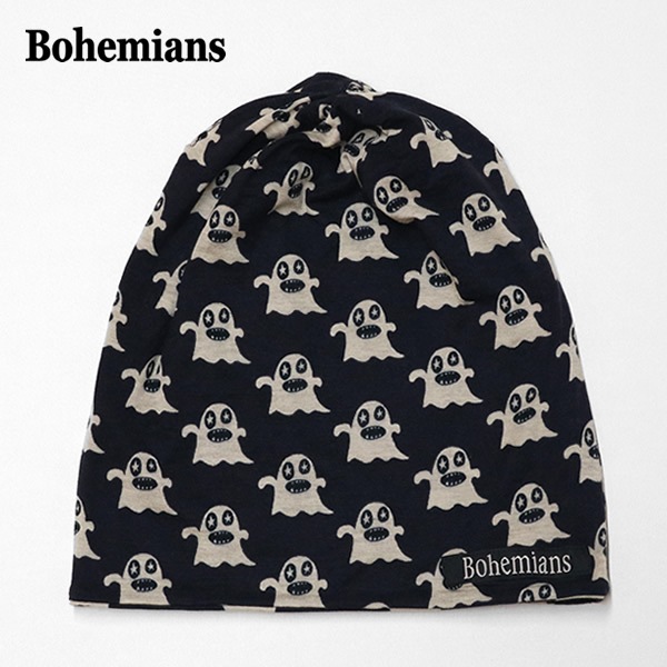 ボヘミアンズ/BOHEMIANS ボギースターワッチキャップ 帽子 オバケ BOGEY STAR WATCH CAP BH09 メンズ レディース【メール便可能】
