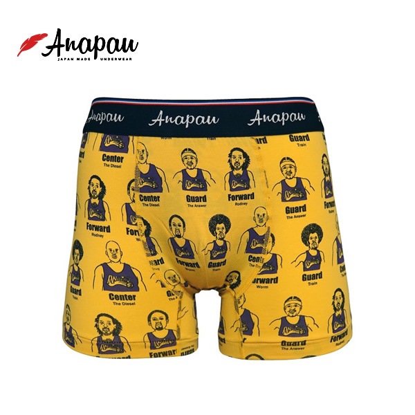 アナパウ Anapau Basketballボクサーパンツ ボクサーブリーフ アンダーウェア メンズ下着 P 2109 メンズ メール便可能 通販可能 広島市正規取扱店 J S Company Harvest