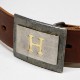 ハリウッドランチマーケット/HOLLYWOOD RANCH MARKET メタルバックルHベルト レザーベルト METAL BUCKLE H BELT 1001229 メンズ レディース