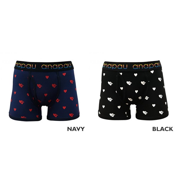 アナパウ/Anapau コアラハートボクサーパンツ ボクサーブリーフ アンダーウェア メンズ下着 P-2102 メンズ【メール便可能】