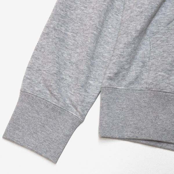 ブルーブルー×ラッセル/BLUE BLUE×RUSSELL エンブレムBジップパーカー スウェットジップアップパーカー 1000822 メンズ レディース