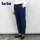 ブルーブルー/BLUE BLUE フロージャカードデニム ワークトラウザース テーパードパンツ 1004815 メンズ レディース