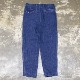 ブルーブルー/BLUE BLUE フロージャカードデニム ワークトラウザース テーパードパンツ 1004815 メンズ レディース